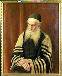 Um rabino asquenaze de Jerusalém