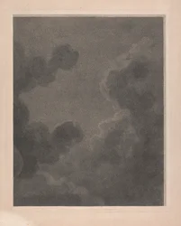 Janela Oeste da Capela, New College Oxford, Part of Clouds From the Nativity Scene
