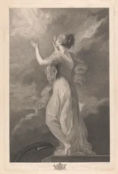 Janela Oeste da Capela, New College Oxford: As Virtudes - Esperança