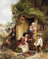 A vendedora de cerejas, 1856