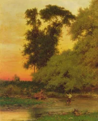 Pôr do sol, Pompton, Nova Jérsia