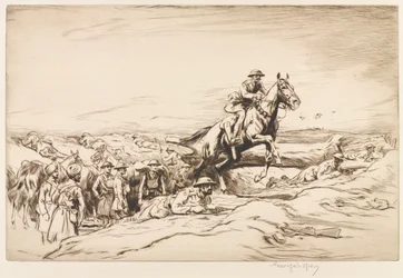 Ò Lancers em Epehy ø Decr 1917.