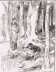 O Minotauro: O pequeno companheiro tinha uma ótima opinião de sua própria força