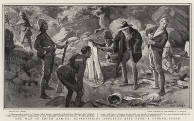 A Guerra na África do Sul, reabastecendo Kits Depletados da Loja Oculta