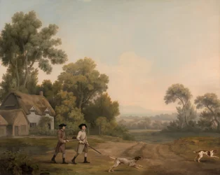 Dois cavalheiros atirando,Dois cavalheiros atirando, 1768.