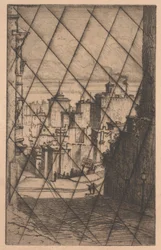 Em São Francisco (placa cancelada), c.1911 (mezzotint)