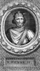 Henrique II, rei da Inglaterra.