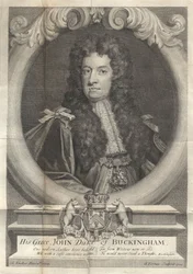 John Sheffield, primeiro duque de Buckingham e Norman por 1648-1721, 1722