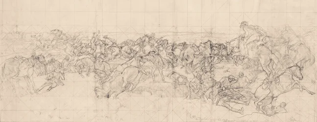 A acusação da 4ª Brigada de Cavalaria Ligeira em Beersheba