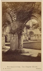 Abadia de Fountains. A Casa do Capítulo.
