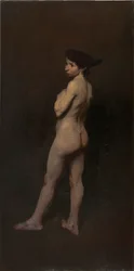 Nude, Miss Bentham, Nova York, 1906