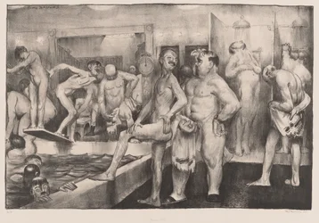 O Banho de Chuveiro, 1917.