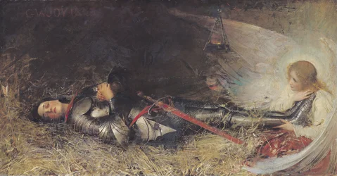 Joana do arco dormindo, 1895