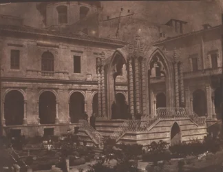 Convento beneditino, Catânia, 1846.