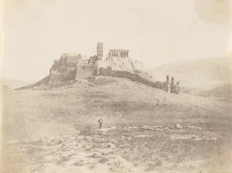 Pnyx e Acrópole, c. 1848.