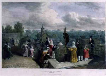 The Bear Pit at the Zoological Gardens, Regent