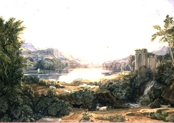 Composição de paisagem