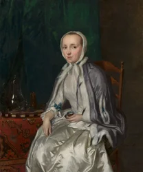 Retrato de Elisabeth Troost, C. 1758