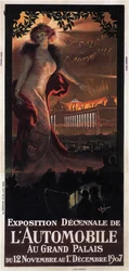 Exposição Decenal de Automóveis no Grand Palais, 1907