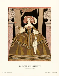 Ilustração da Gazette du Bon Ton