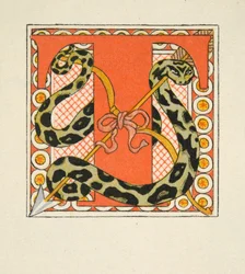 Letra "T", Ilustração de 