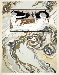Personages de Comedie, Capa, pub. 1922 (impressão a estêncil)