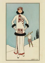 Pour St. Moritz, Prato de "Costumes Parisiens