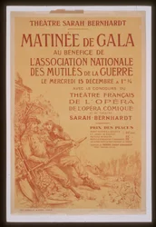Manhã de gala a favor da Associação Nacional dos Inválidos de Guerra, Teatro Sarah Bernhardt