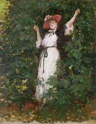 Sarah Bernhardt nas árvores