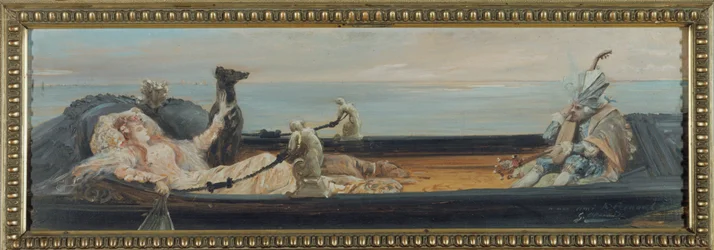A gôndola, ca. 1896 (papel)