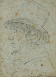Jacques Hebert (1757-94) (lápis sobre papel)