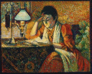 Die Lesende (La Liseuse). Um 1888