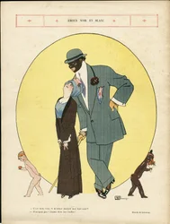 Ilustração de Georges Leonnec (1881-1940) em Le Lire