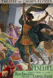Cartaz para Penelope, poema lírico de René