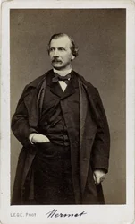 Retrato do Compositor Auguste Mermet 1810-1889.