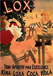 Publicidade para a marca de vinho Lox (cartaz)