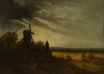 O Moinho de Montmartre, provavelmente ca. 1820