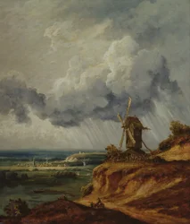 O moinho de vento de Argenteuil, c.1830