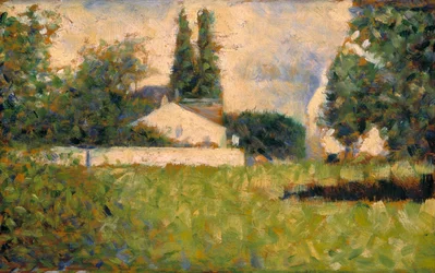 Casa entre árvores / Maison dans les Arbres, c.1883 (óleo sobre painel)