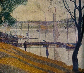 A ponte de Courbevoie, 1886