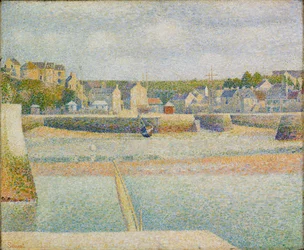 Port-en-Bessin: O Porto Exterior (maré baixa)