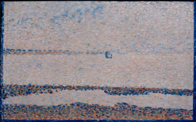 The Beach, um barco em Gravelines (Strand bei Gravelines)