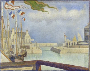Sonntag em Port-en-Bessin (domingo de Port-en-Bessin). 1888