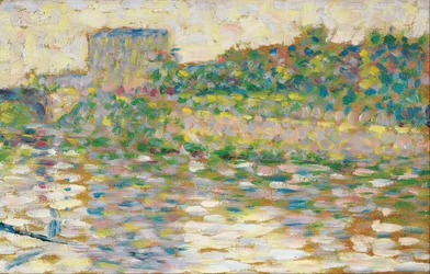 O Sena em Courbevoie