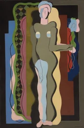 Nu com flor, 1928