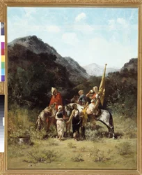 A paragem dos cavaleiros