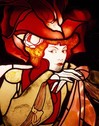 Figura Feminina, detalhe