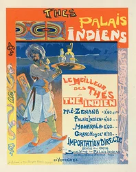 Chás do Palácio Indiano, c. 1900.