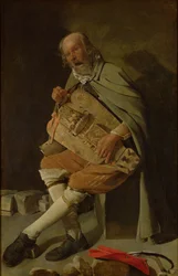 O jogador Hurdy Gurdy, de 1620
