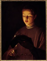 A jovem cantora. Pintura de Georges de La Tour (1593-1652)